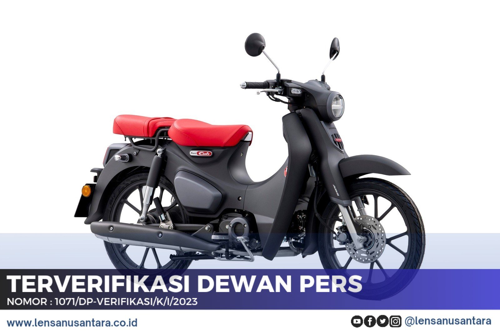 Godaan Warna Baru Sepeda Motor Ikonik Honda Super Cub C125 Lensa