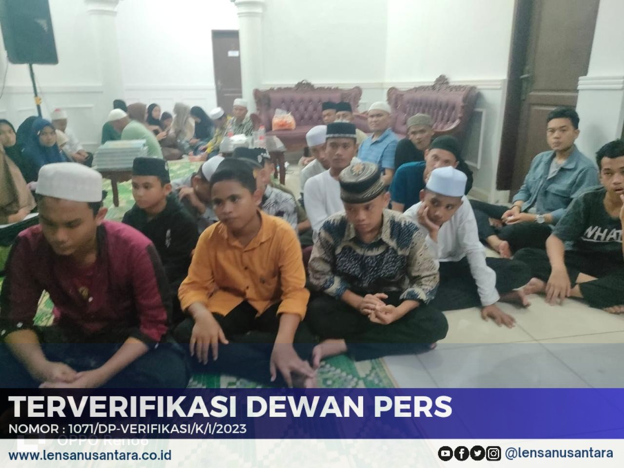 Kafilah Tapsel Ikuti Training Center Jelang MTQ Ke 39 Tingkat Provinsi