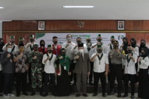 Sekretaris Daerah Bersama Unsur Forkopimda Mengikuti Upacara Hari Kesaktian Pancasila Secara Virtual dari Jakarta