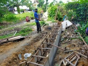 Diduga Proyek Siluman di Desa Pasir Sialang “Bongkar”