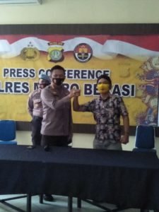 Keterangan Kapolres Metro Bekasi dan Ketua KC FSPMI Tentang Omnibus Law