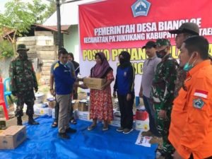 Kunjungi Korban Puting Beliung, Kadis Sosial Syamsir, S.IP Serahkan Bantuan