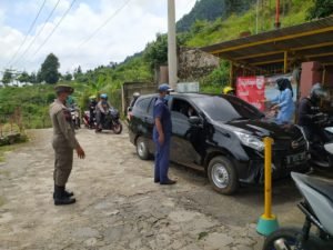 Jalur Wisata Jadi Konsen Ops Yustisi Polsek Sukamakmur Kabupaten Bogor