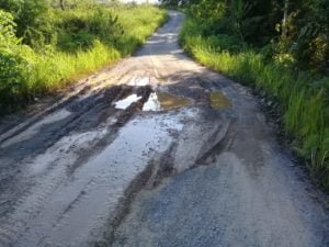 Warga Berharap Pemerintah Memperhatikan Jalan Penghubung Desa Seirahayu Satu dan Kota Muara Teweh Kabupaten Barito Utara