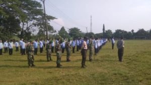 Gelar Upacara Hari Kesaktian Pancasila, Muspika Jasinga Tetap Terapkan Prokes Covid-19