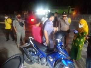 Tim Pemburu Teking Covid-19 di Kampar Terus Gencarkan Penertiban Protokol Kesehatan
