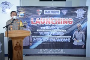 Kapolres Situbondo Launching Inovasi Pelayanan e-SIMSANTRI,Tajin Palappa dan Satpas Sick Care