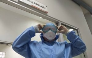 Masa Pandemi, DLH Kabupaten Bogor Himbau pusat Kesehatan Tidak Buang Limbah Sembarangan