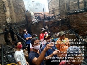 Tiga RT Permukiman Penduduk Terbakar Akibat Kosleting, Jakarta Barat Rawan Kebakaran