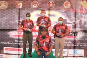 Kapolda Banten Juara Kesatu Tembak Senapan Jarak 400 M