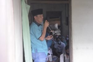 Ali Rahmat Cawabub No Urut 2 Disambut Atusies Masyarakat 6 Kampung Banjar