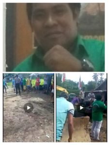 LSM Kalesang Anak Negeri bersama Masyarakat Desa Liaro Gelar Aksi Demonstrasi Soal Perbaikan Jalan dan Reboisasi