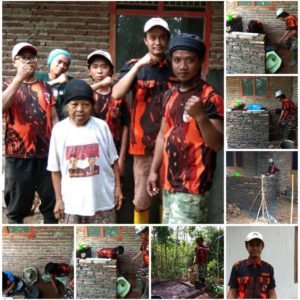 Pemuda Pancasila Ranting Desa Matenggeng PAC Dayeuhluhur Melaksanakan Bakti Sosial