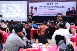 Bupati Bantaeng Hadiri Rakorwasda Sulsel Tahun 2020