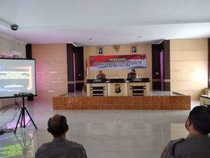 Kabid Propam Polda Lampung Berikan Pembinaan di Polres Tanggamus