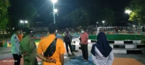 Tidak Mengunakan Masker, Pengunjung Dilarang Masuk Lokasi Taman Bobong