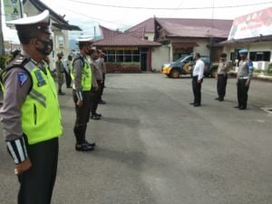 Menekan Penyebaran Covid-19, Operasi Yustisi Kerap Dilakukan di Jalinsum Polres Tapsel