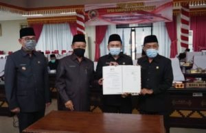 Pemkab Lampung Selatan Sampaikan Rancangan Peraturan Daerah