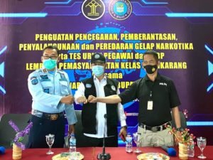 BNK dan SatNarkoba Polres Metro Bekasi Lakukan Tes Urine, 112 Pegawai Lapas Cikarang Negatif Narkoba