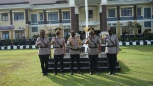 Serah Terima Jabatan di Lingkungan Polres OKU Baturaja