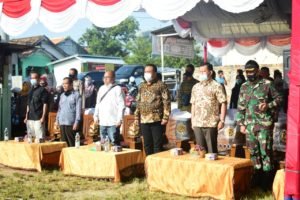 KPUD Kab OKU Melakukan Simolasisi Tata Cara Pencoblosan di TPS yang Benar Pada Pemilihan Serentak Tahun 2020