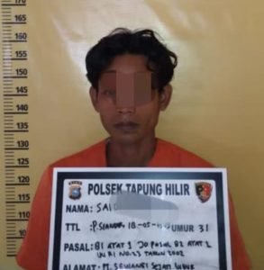 Bejat, “SA” Warga Perumahan PT. Siwangi Desa Sekijang Tapung Hilir Tega Cabuli Gadis Dibawah Umur