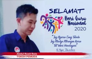 Peringati Hari Guru Nasional, Tokoh Pemuda Musi Rawas Meberikan Pesan