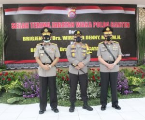 Kapolda Banten Pimpin Sertijab Wakapolda Banten
