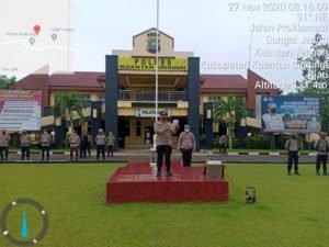 Wujudkan Netralitas Polri, Kapolres Kuansing Tegaskan Jajarannya Tidak Melakukan Politik Praktis