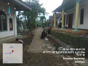 Warga Salam Rejo Keluhkan Proyek Pemasangan Paving yang Diduga Asal Pasang