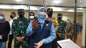 Forkopimda Jatim Cek Kesiapan RS. Darurat Indoor di GBT Surabaya