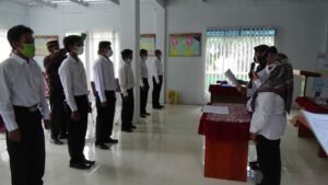 Resmi Dilantik, Tujuh Anggota BHP Pekon Sudimoro Bangun Kec. Semaka Tanggamus