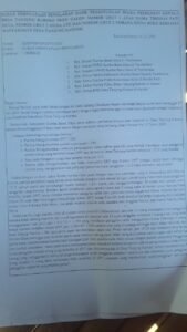 Tiga Kandidat Calon Kepala Desa Tanjung Karoso Menolak Hasil Pilkades