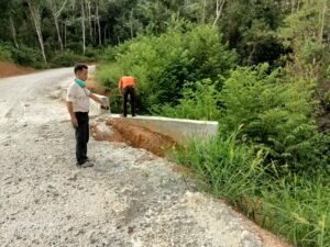 LSM Penjara Minta Gubernur Melalui Bupati Kampar Tinjau Box Culvert Diduga Dikerjakan Asal Jadi di Kecamatan Kuok