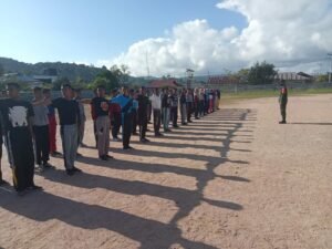 Persiapan 17 Agustus Mendatang Gabungan TNI-POLRI Beri Pelatihan pada Anggota Paskibraka Taliabu