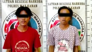 Diduga Edarkan Sabu, Dua Orang Pemuda Dijalan Lintas Sumatra Diamankan Polisi