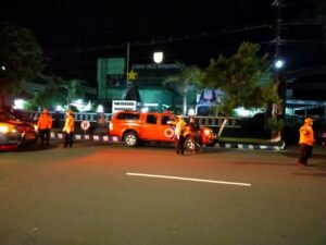Kodim 0822 Bondowoso Lakukan Penyemprotan Disinfektan untuk Sterilkan Markas dan Pangkalan