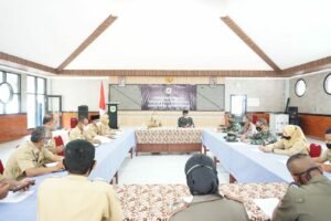 Dandim 0822 Hadiri Rapat Koordinasi Rangkaian HUT Ke-76 Kemerdekaan RI di Wilayah Bondowoso