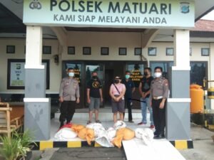 Cap Tikus Asal Motoling Berhasil Diamankan Polsek Matuari