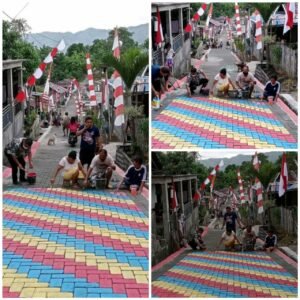 Ditengah Pandemi Covid-19 Masyarakat Antusias Mempercantik Lingkungannya