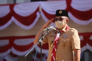Bupati Bantaeng Pembina Upacara Peringatan Hari Pramuka ke-60