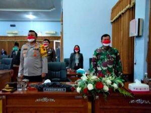 Dandim Batang Hadiri Rapat Paripurna Istimewa DPRD Kabupaten Batang Tahun 2021