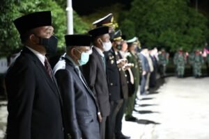 Bupati Bantaeng Bersama Forkopimda Ikuti Apel Kehormatan dan Renungan Suci