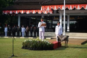 Upacara Bendera HUT RI Ke-76 Kabupaten Batang Dilaksanakan Secara Sederhana