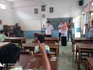 Masuk PPKM Level 3, Forkopimda Bondowoso Tinjau PTM