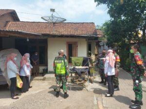 Perbanyak Rasio Lacak, Dandim 0822 Bondowoso Pimpin Tracing