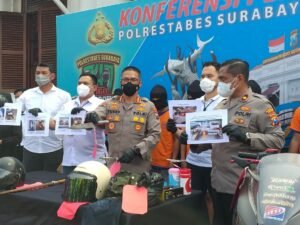 Lima Pelaku Pembunuhan di Balongsari Surabaya Akhirnya Ketangkap 1 Buron