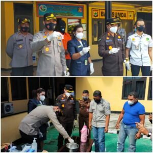 Polres Kaimana Musnahkan Barang Bukti 4,7 Gram Narkoba Jenis Sabu