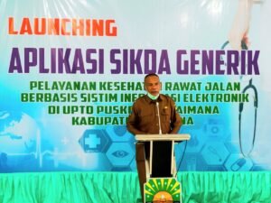 Dari 162 Puskesmas se-Provinsi PB, Puskesmas Kaimana yang Pertama Gunakan Aplikasi Sikda Generik
