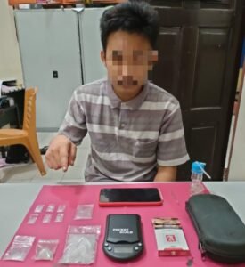 Lagi, Seorang Pengedar Shabu Ditangkap Resnarkoba Polres Kampar di Desa Tarai Bangun